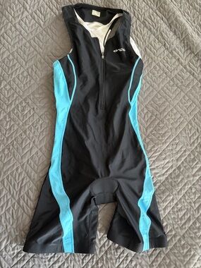 Orca Black & Turquoise Triathlon Suit
